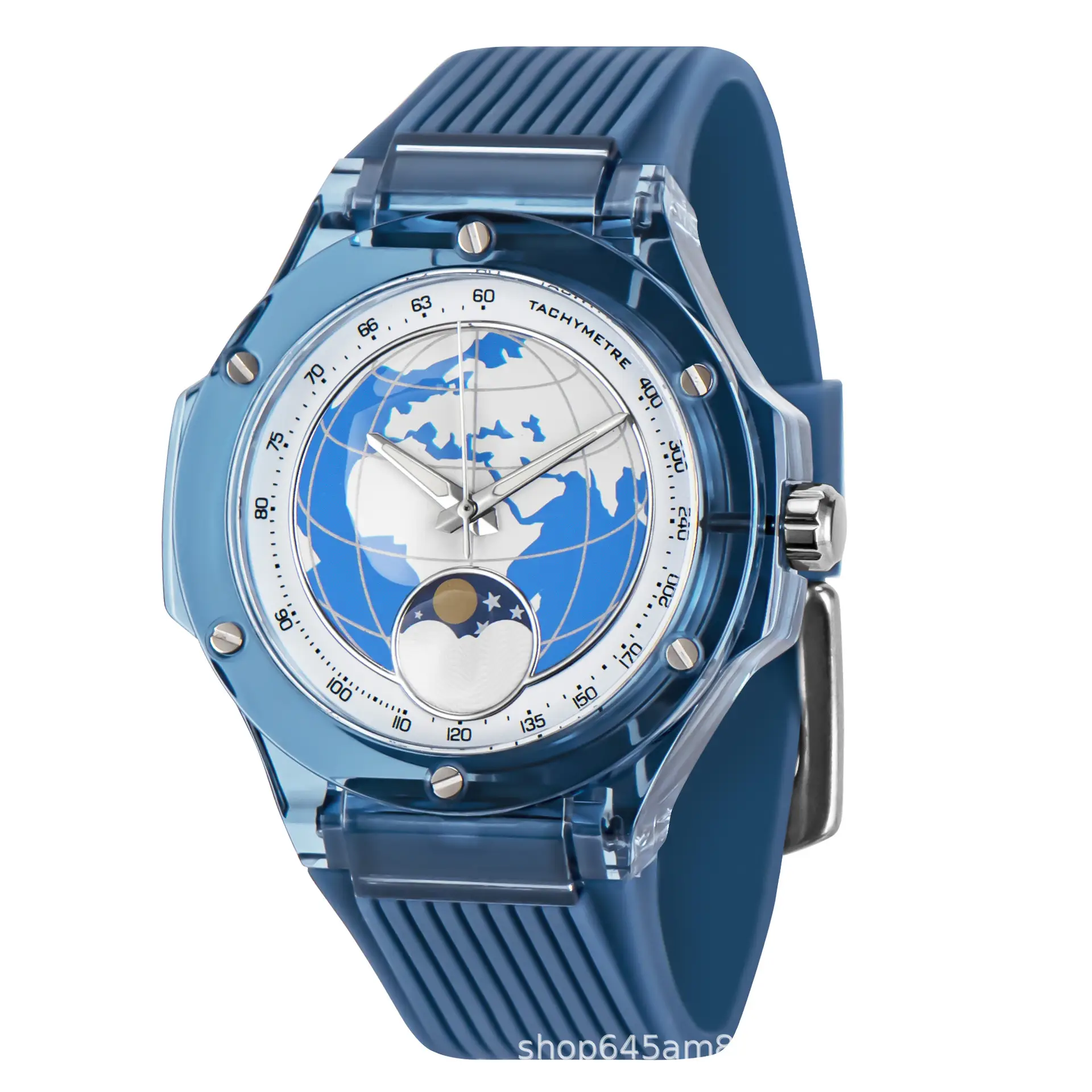 2025 Creative Globe Waterproof Student Watch Queen Mother Design - Image 3