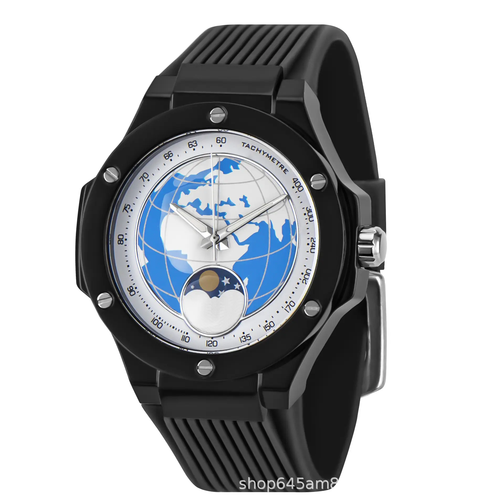 2025 Creative Globe Waterproof Student Watch Queen Mother Design - Image 2