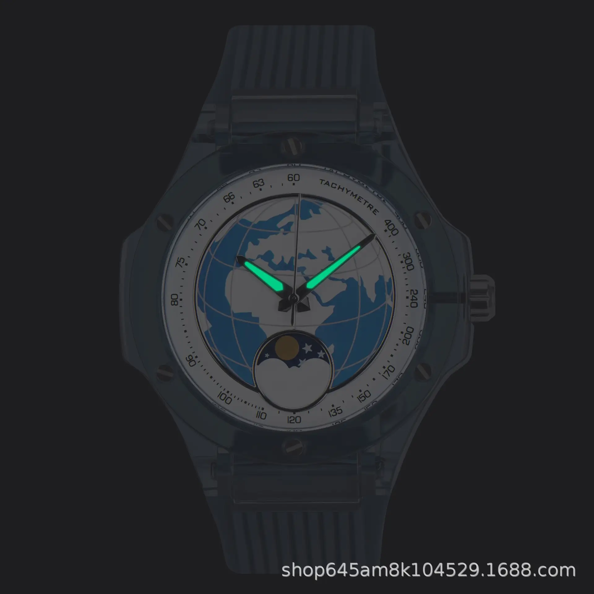 2025 Creative Globe Waterproof Student Watch Queen Mother Design - Image 4