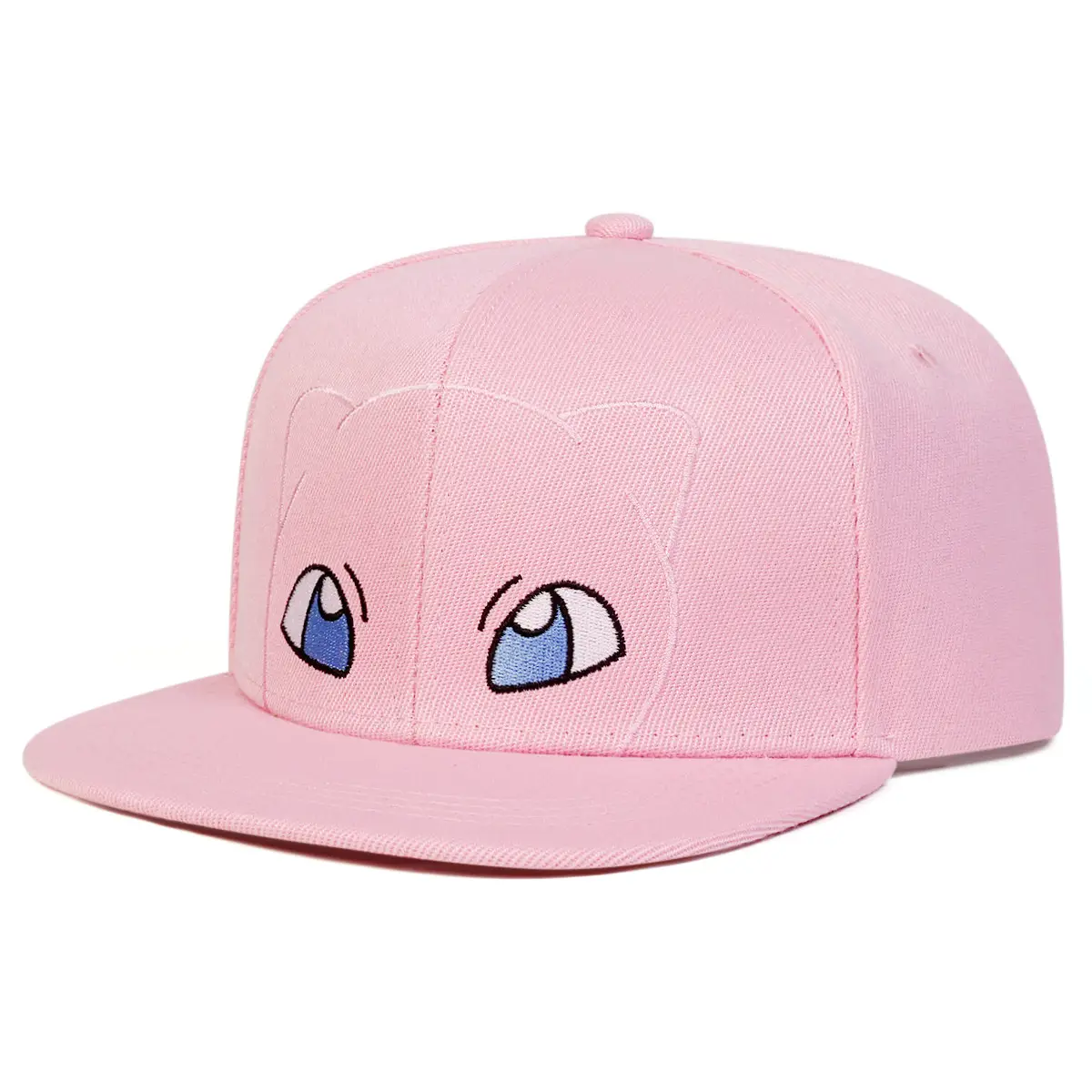 Turquoise Monster Embroidered Flat Cap Hat - Image 4