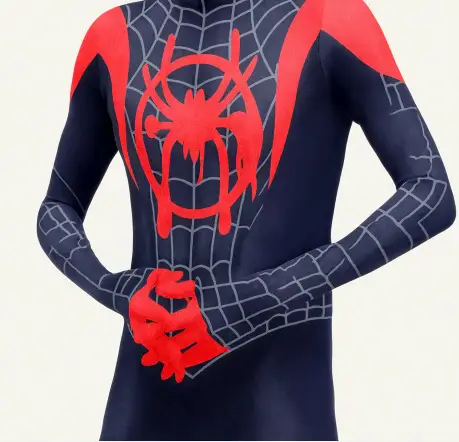 Halloween Spider-Man Tight Children's cosplay Performance Clothes Black Spider Myers Collection jumpsuit — feature 6