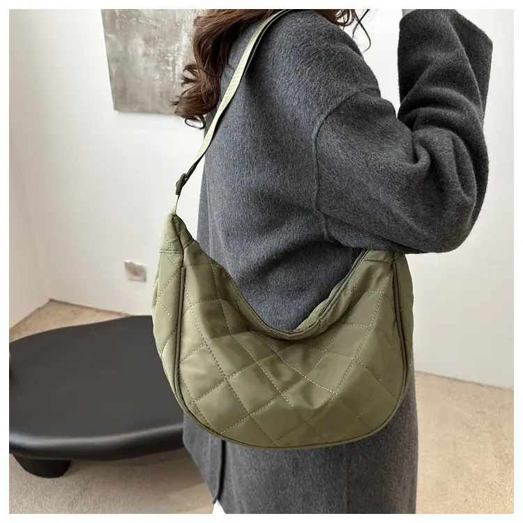 White Quilted Crossbody Bag for Women — feature 21