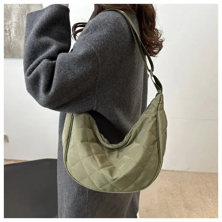 White Quilted Crossbody Bag for Women — feature 23