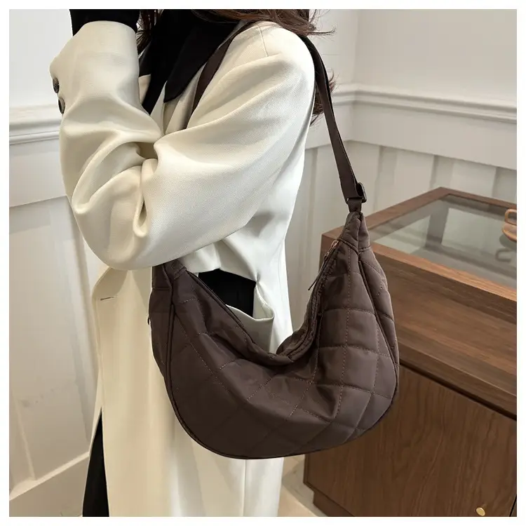 White Quilted Crossbody Bag for Women — feature 28