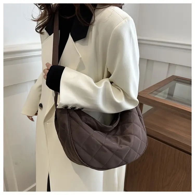 White Quilted Crossbody Bag for Women — feature 29