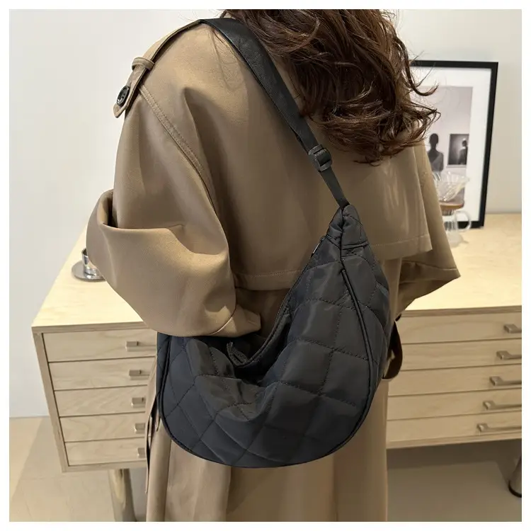 White Quilted Crossbody Bag for Women — feature 35