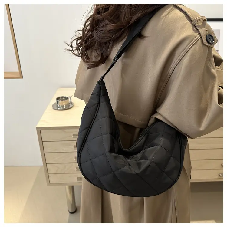 White Quilted Crossbody Bag for Women — feature 36