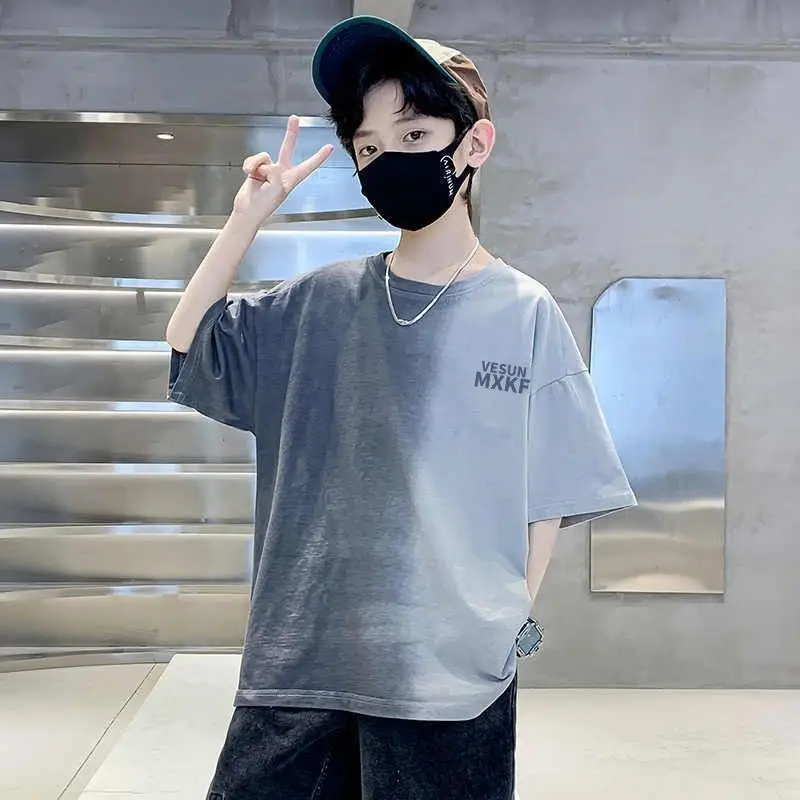 Boys Cotton Round Neck T-Shirt Medium to XL - Image 6