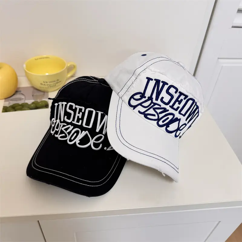 Korean Style Embroidered Baseball Cap for Men Women - Image 6