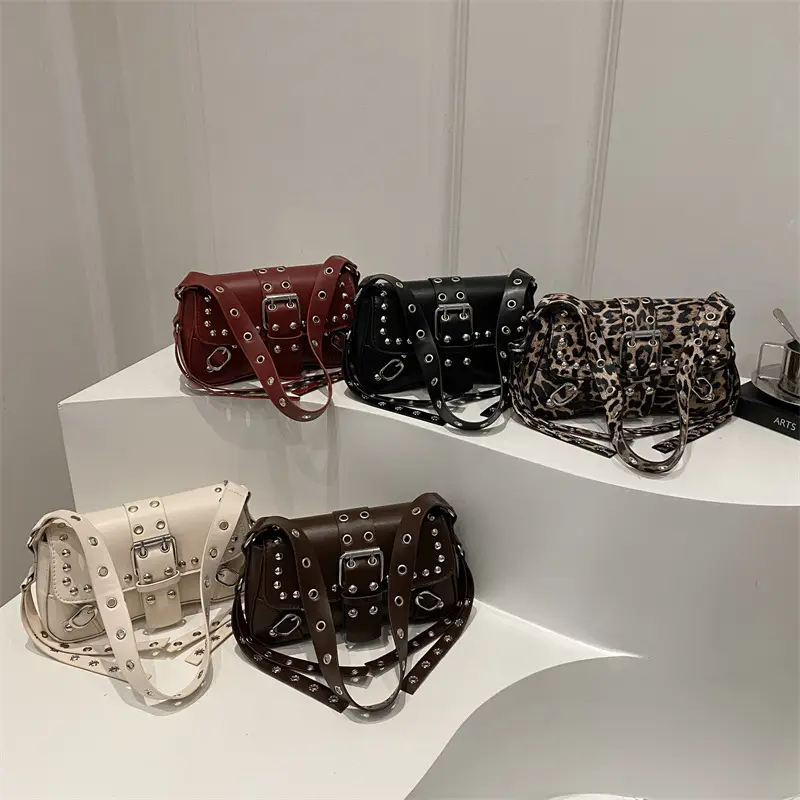 2025 New Commuter Crossbody Bag with Personalized Rivets