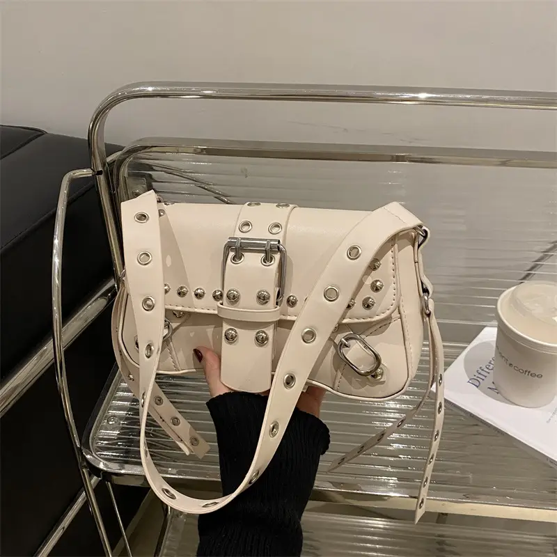 2025 New Commuter Crossbody Bag with Personalized Rivets