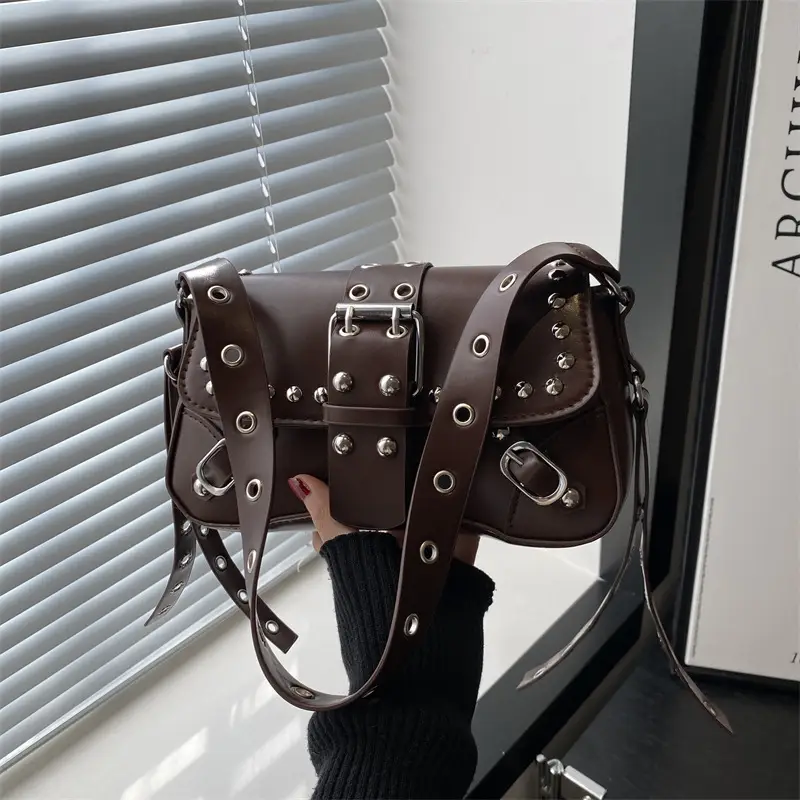 2025 New Commuter Crossbody Bag with Personalized Rivets