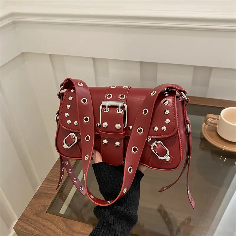 2025 New Commuter Crossbody Bag with Personalized Rivets