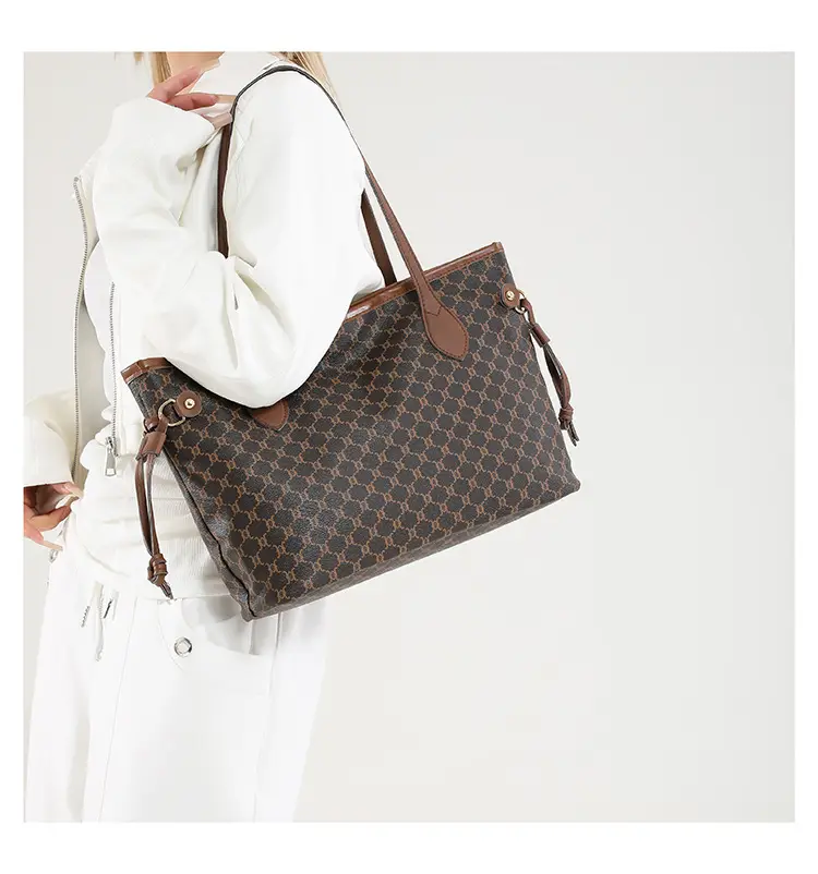 Vintage Printed Tote Bag for Women Large Capacity Shoulder Bag — feature 13