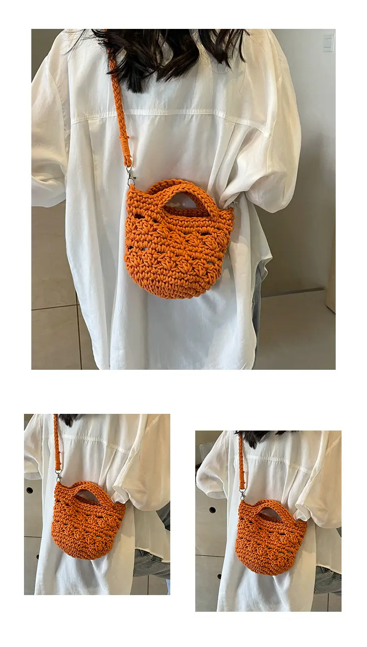 Women's Braided Crossbody Bag Tan 2024 New — feature 12