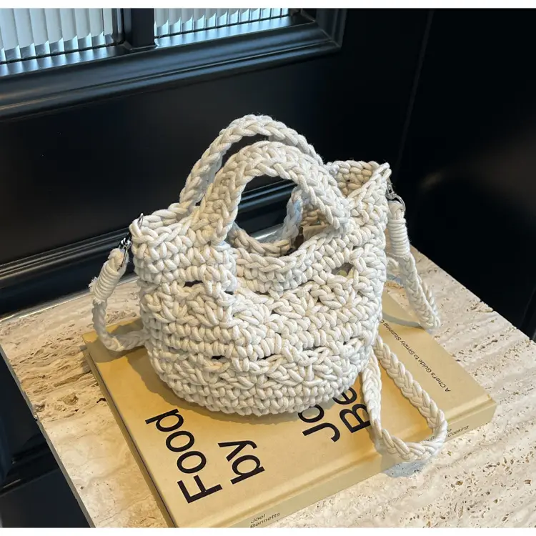 Women's Braided Crossbody Bag Tan 2024 New — feature 20