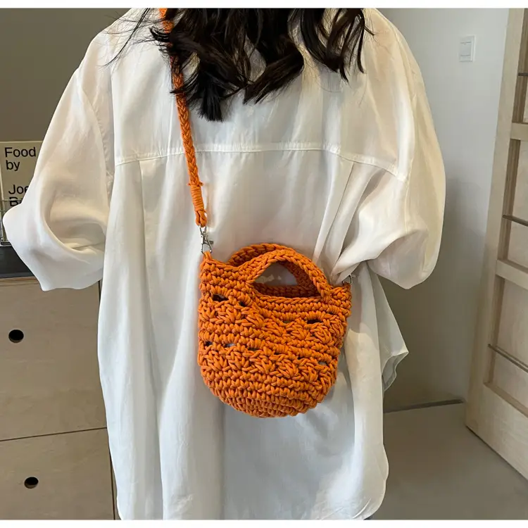 Women's Braided Crossbody Bag Tan 2024 New — feature 43