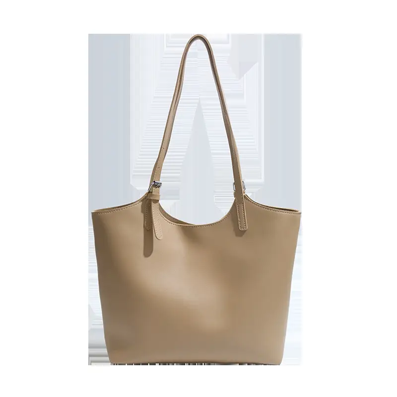Women's Large Capacity Tan Shoulder Bag 2025 - Image 9