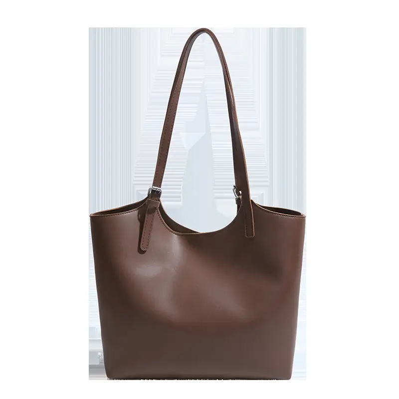 Women's Large Capacity Tan Shoulder Bag 2025 - Image 4