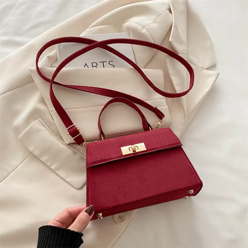Black Retro Shoulder Crossbody Bag 2025 Kelly Style - Image 3