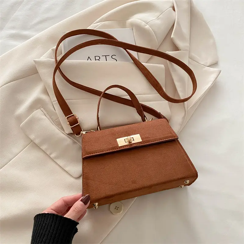 Black Retro Shoulder Crossbody Bag 2025 Kelly Style - Image 4