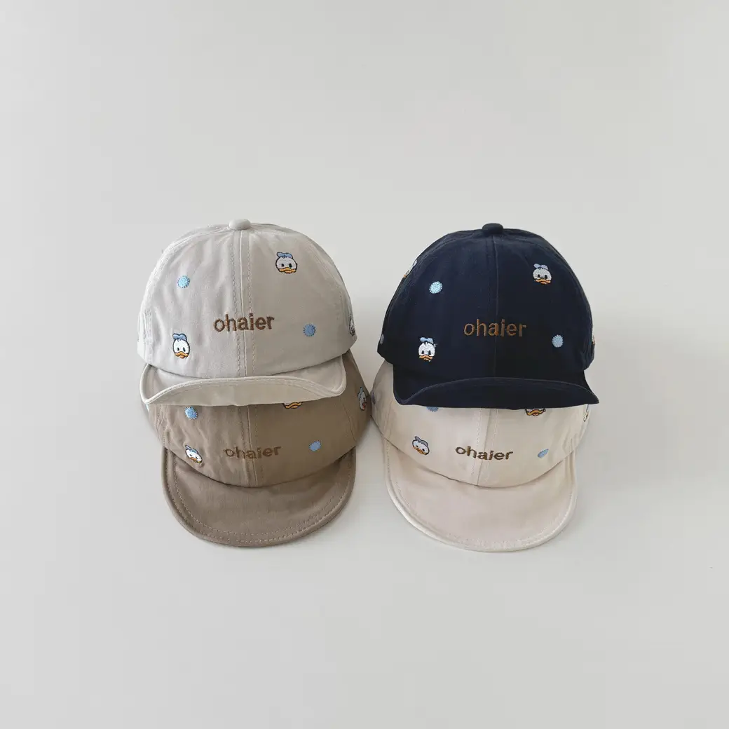 Baby Caps Embroidered Letters Soft Cap 2025 Spring Autumn - Image 6