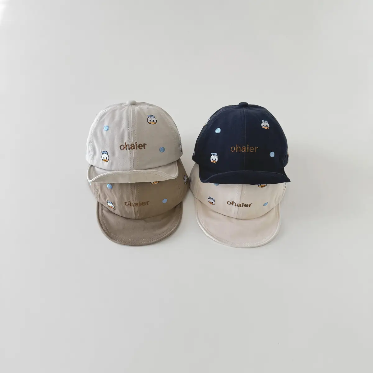 Baby Caps Embroidered Letters Soft Cap 2025 Spring Autumn โ feature 2