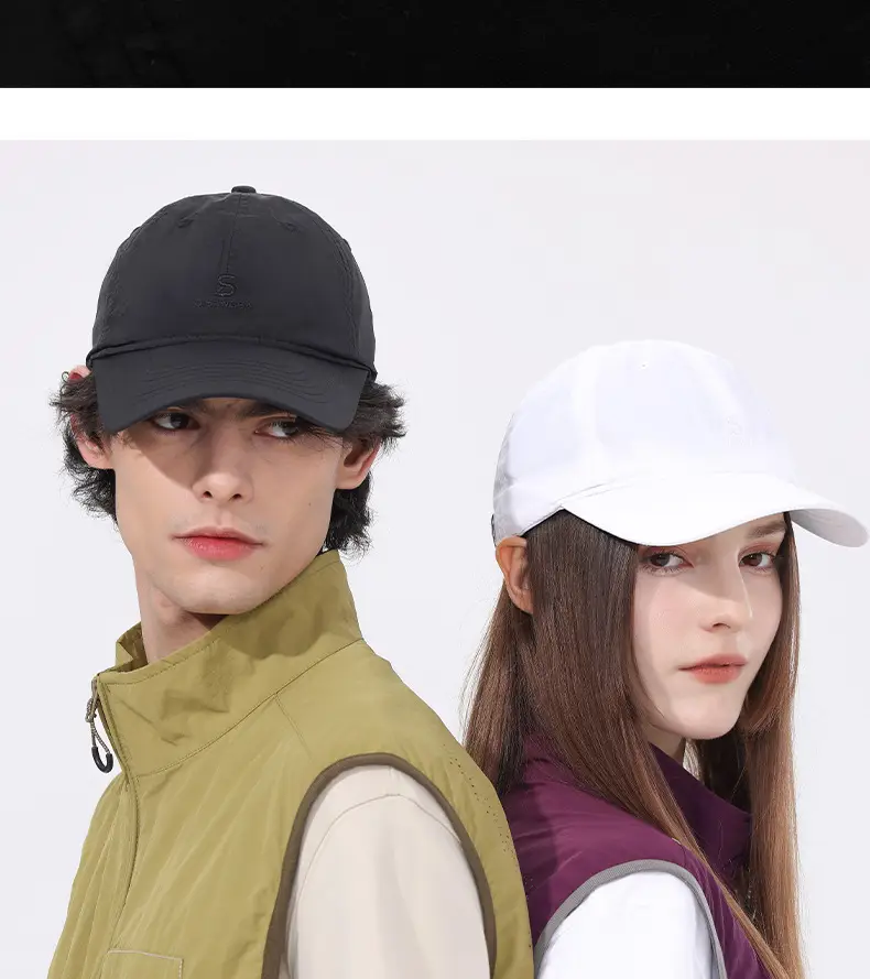 Men's Black Adjustable Baseball Cap Waterproof Outdoor — feature 10