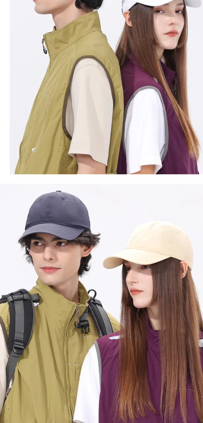 Men's Black Adjustable Baseball Cap Waterproof Outdoor — feature 12