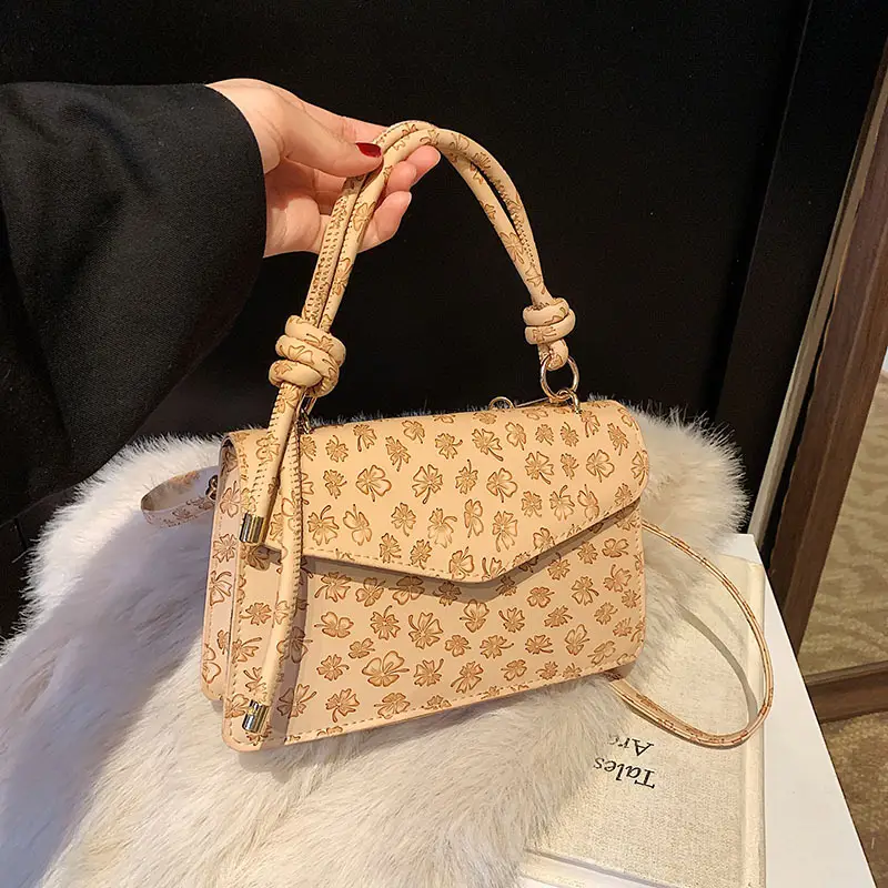 Black Square Shoulder Crossbody Bag for Women 2025