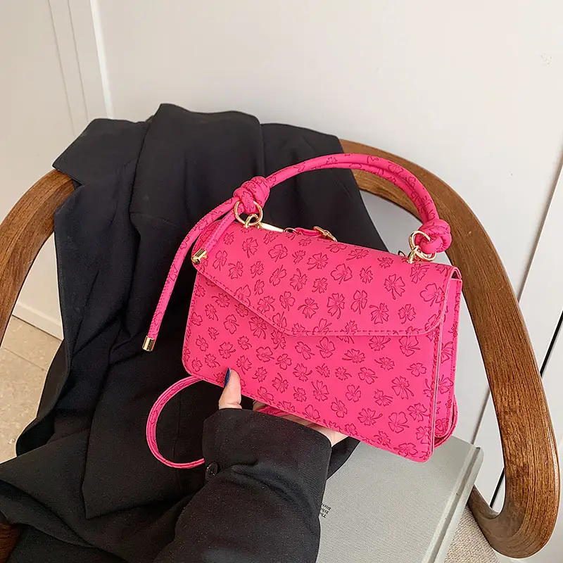 Black Square Shoulder Crossbody Bag for Women 2025