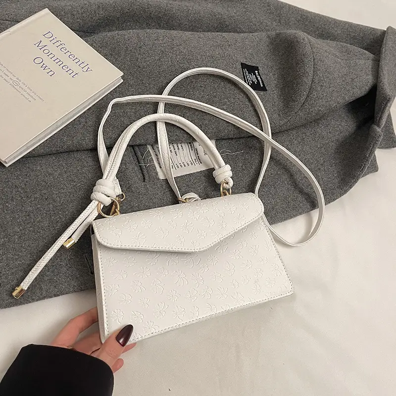 Black Square Shoulder Crossbody Bag for Women 2025