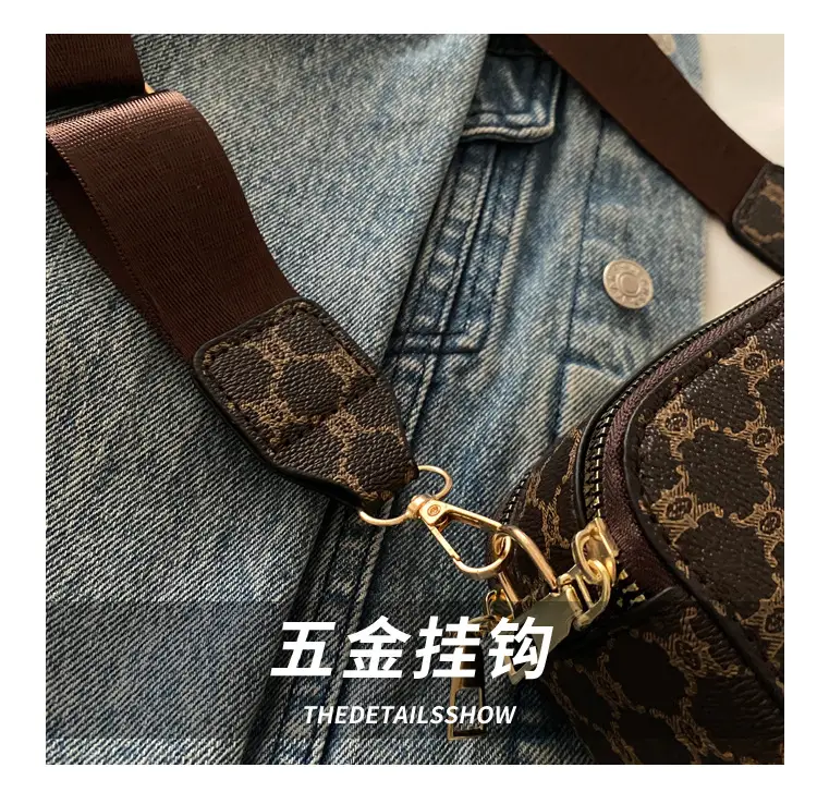 2025 Letter Print Wide Strap Crossbody Bag for Women — feature 6