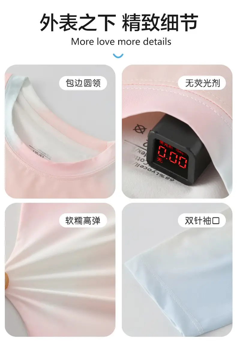 Pink Tie-Dyed Boys T-Shirt Long Sleeve Summer Wear — feature 10