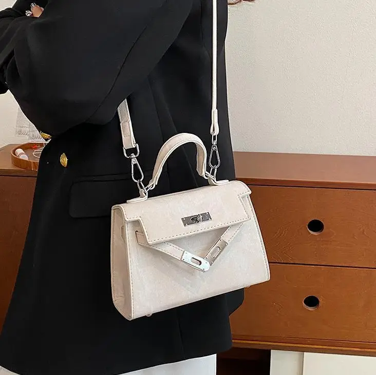 Grey Denim Kelly Bag Women 2025 New - Image 7