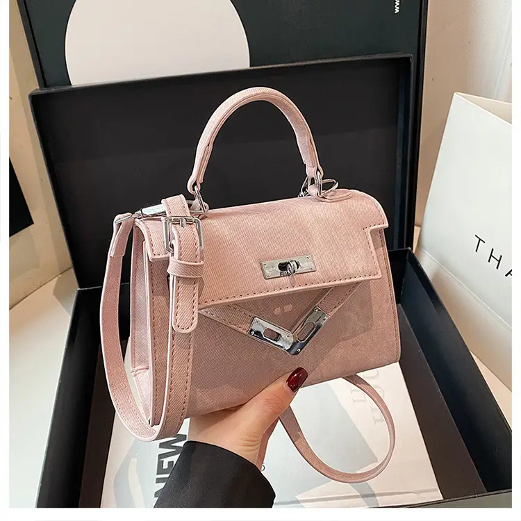 Grey Denim Kelly Bag Women 2025 New — feature 18