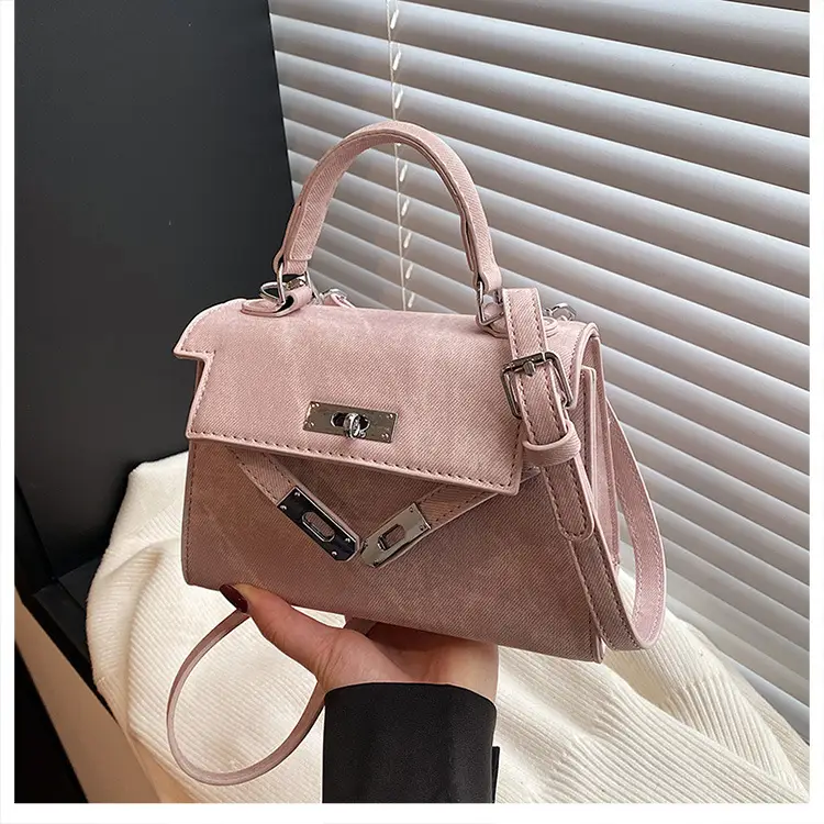 Grey Denim Kelly Bag Women 2025 New — feature 19