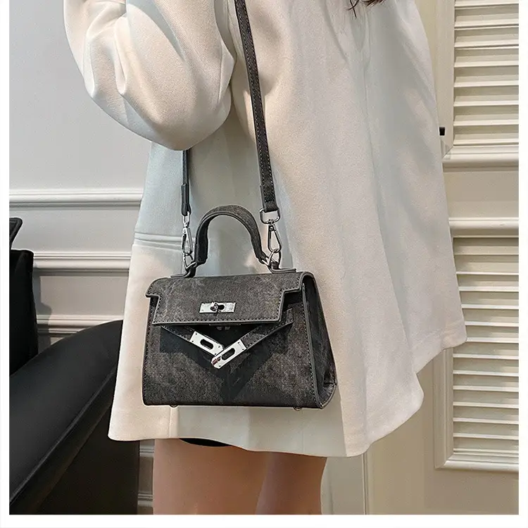 Grey Denim Kelly Bag Women 2025 New — feature 25