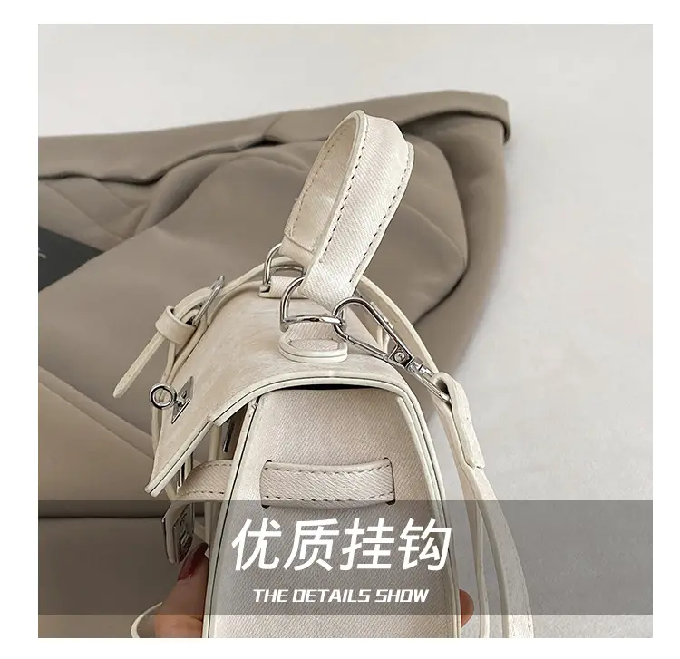 Grey Denim Kelly Bag Women 2025 New — feature 6