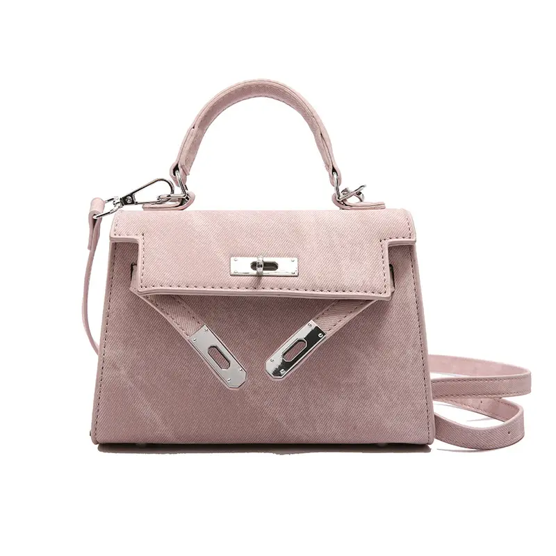 Grey Denim Kelly Bag Women 2025 New - Image 3