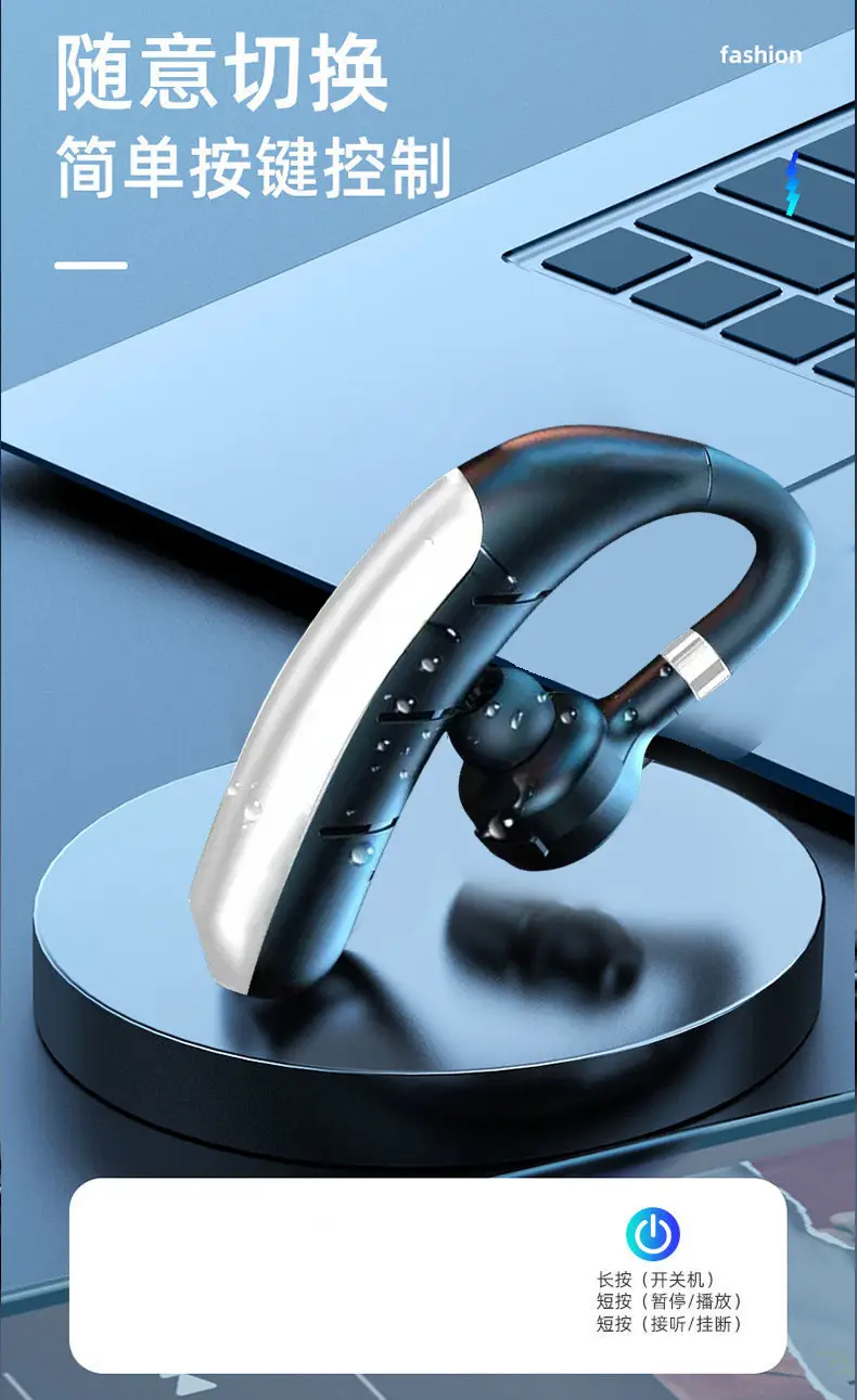 Bluetooth Headset 2025 Wireless Long Lasting Sports Noise Reduction — feature 3