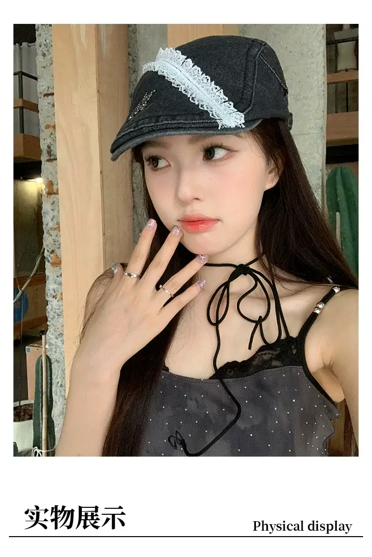Women Washed Ripped Baseball Cap New Style — feature 7