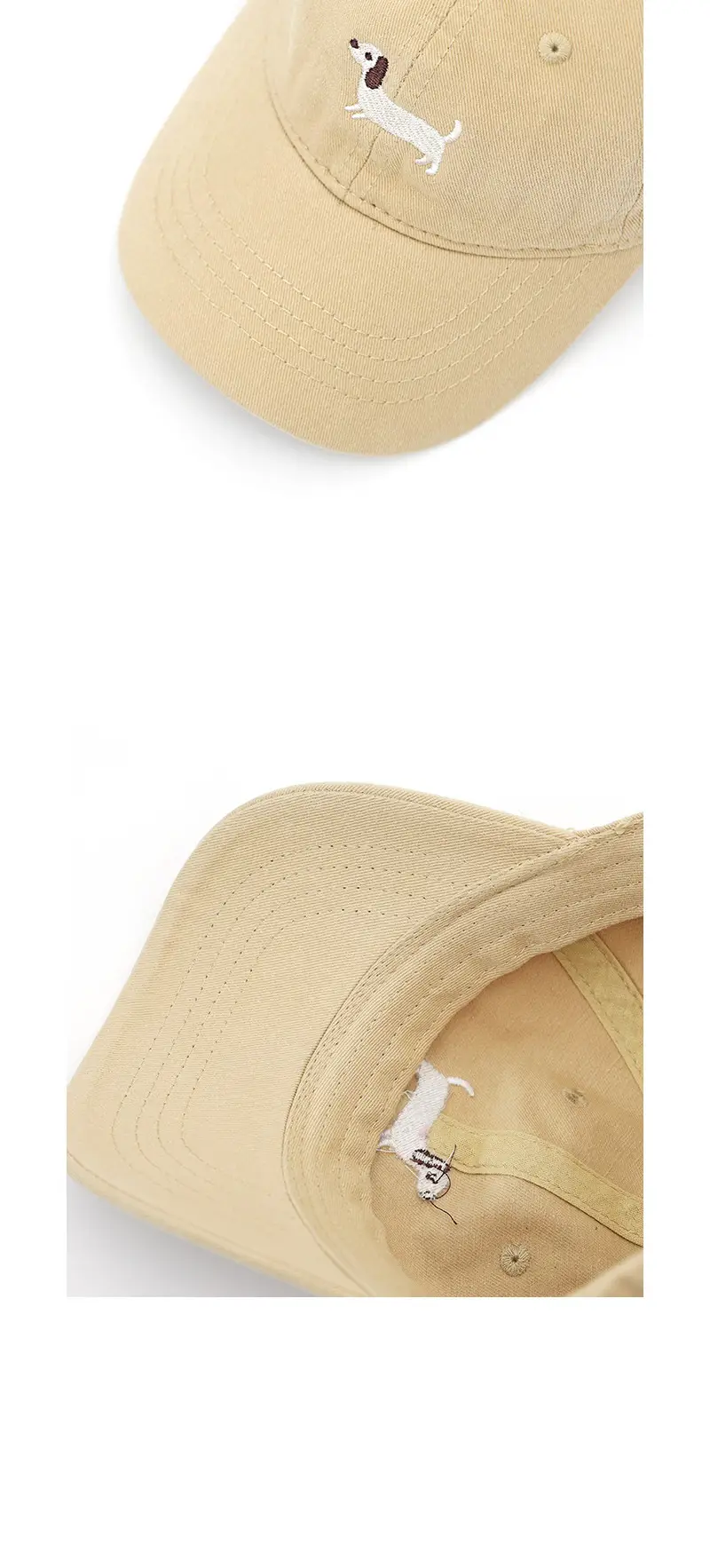Kids Korean Cap Adjustable Baby Cap White Blue Brown — feature 4