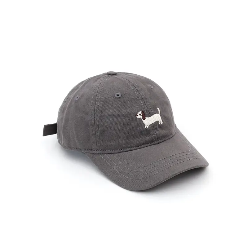 Kids Korean Cap Adjustable Baby Cap White Blue Brown