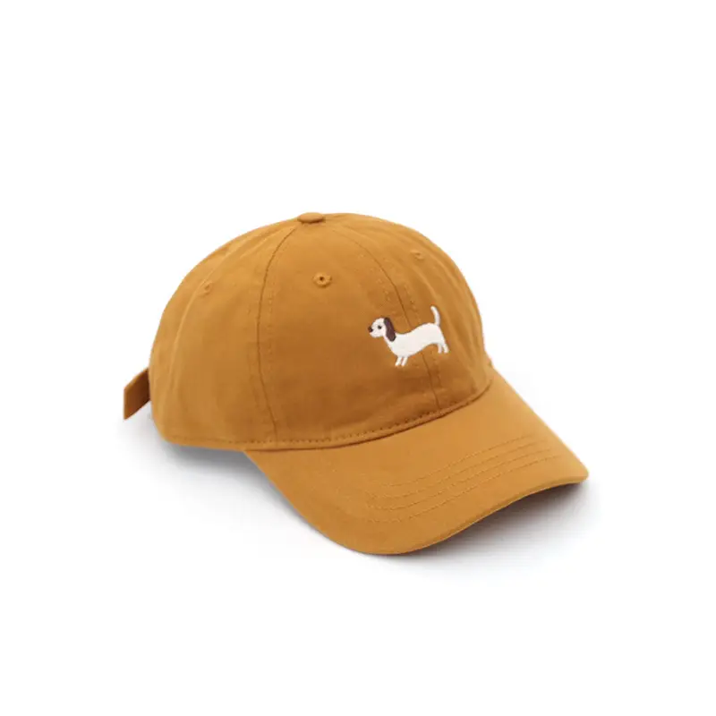 Kids Korean Cap Adjustable Baby Cap White Blue Brown