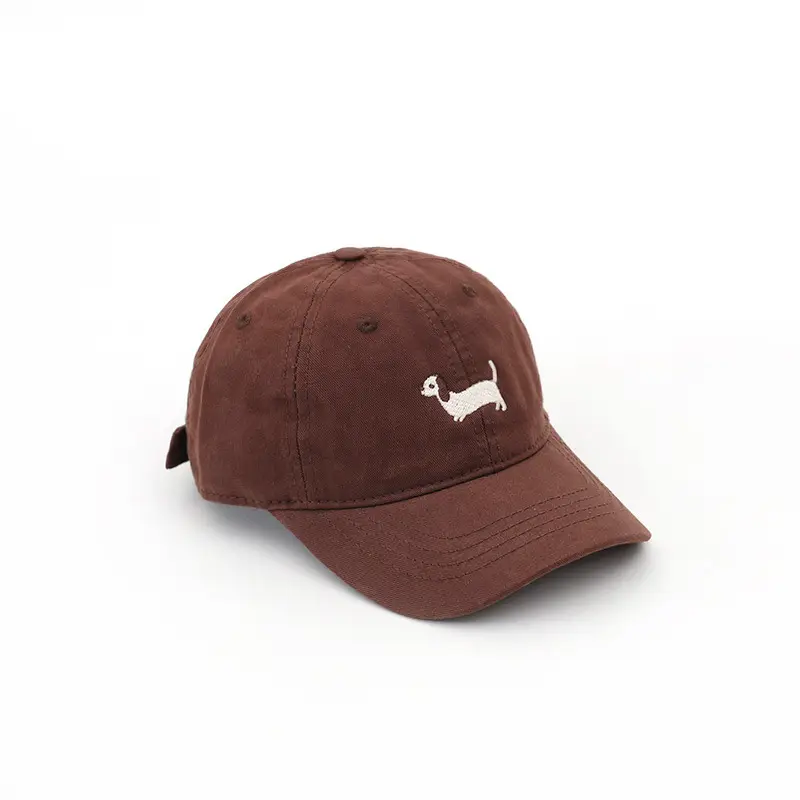 Kids Korean Cap Adjustable Baby Cap White Blue Brown