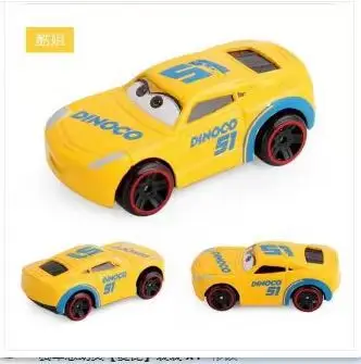 Cars 3 Racing Lightning McQueen Kids Toy Sliding Alloy Car Black Storm 2 Mater Boy Gift