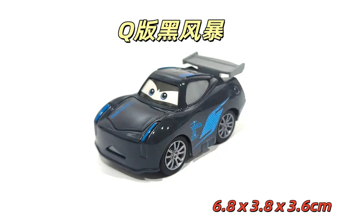 Cars 3 Racing Lightning McQueen Kids Toy Sliding Alloy Car Black Storm 2 Mater Boy Gift