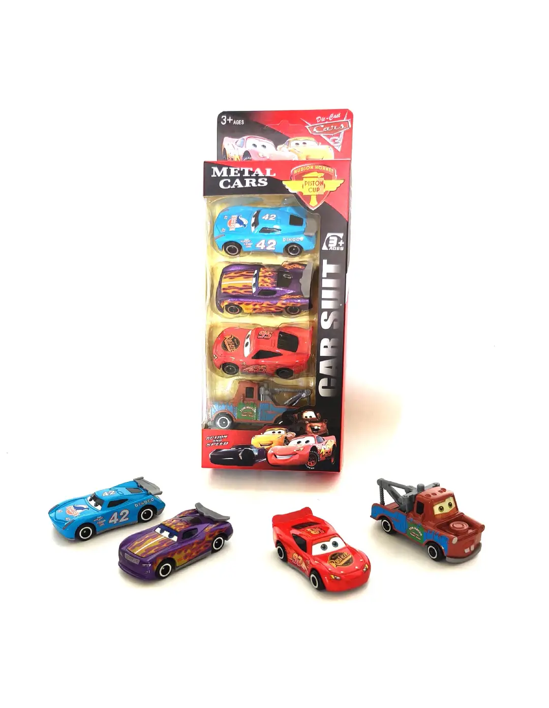 Cars 3 Racing Lightning McQueen Kids Toy Sliding Alloy Car Black Storm 2 Mater Boy Gift