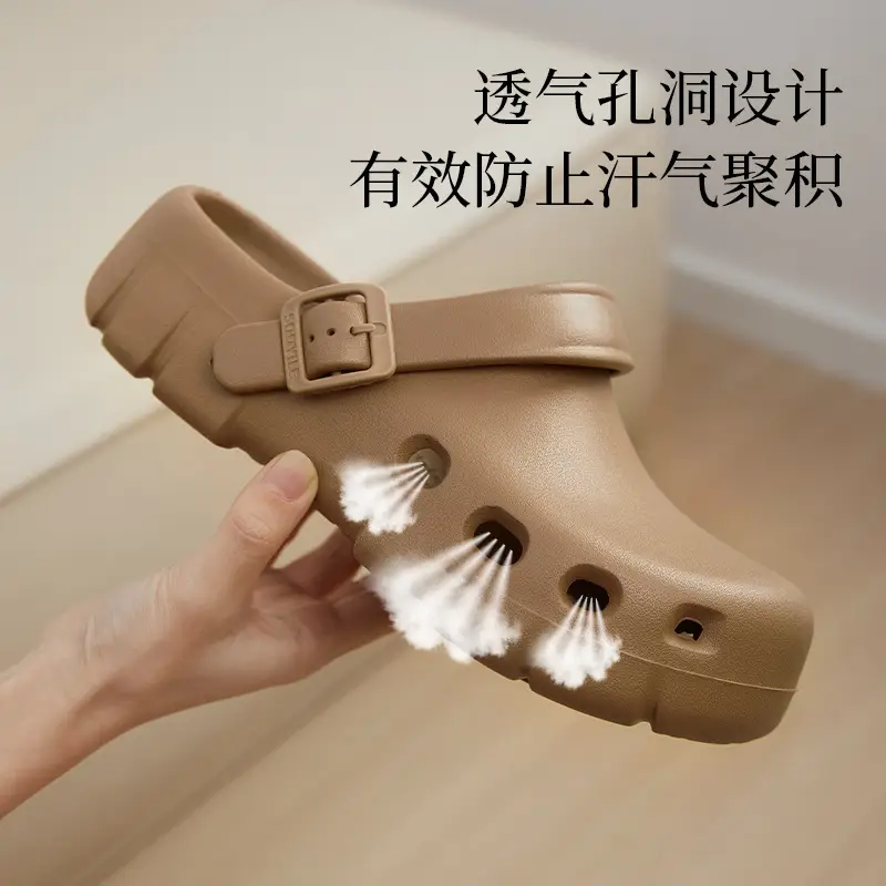 Nanbo Wan Cave Shoes Soft Sole Non-slip Boken Slippers Baotou Beach Shoes Two-wear Baotou Anti-collision Sandals for Women in Summer - Image 9